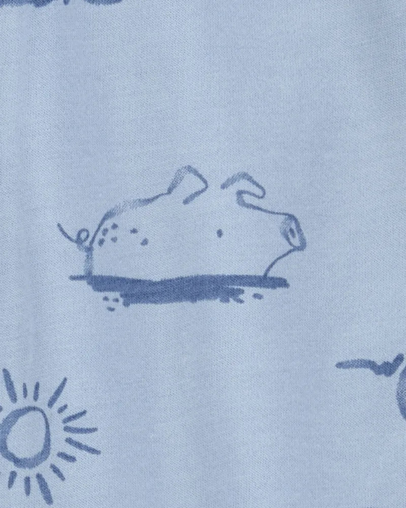 Set de 3 piezas de algodón para niño marca Carter's