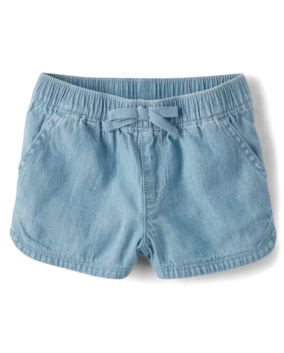 Short de algodón de niña marca Children's Place