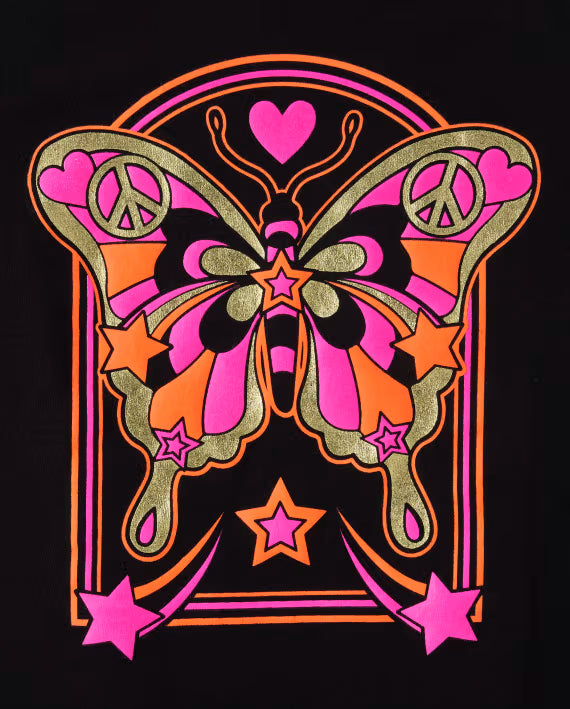 Playera de algodón para niña marca Children's Place