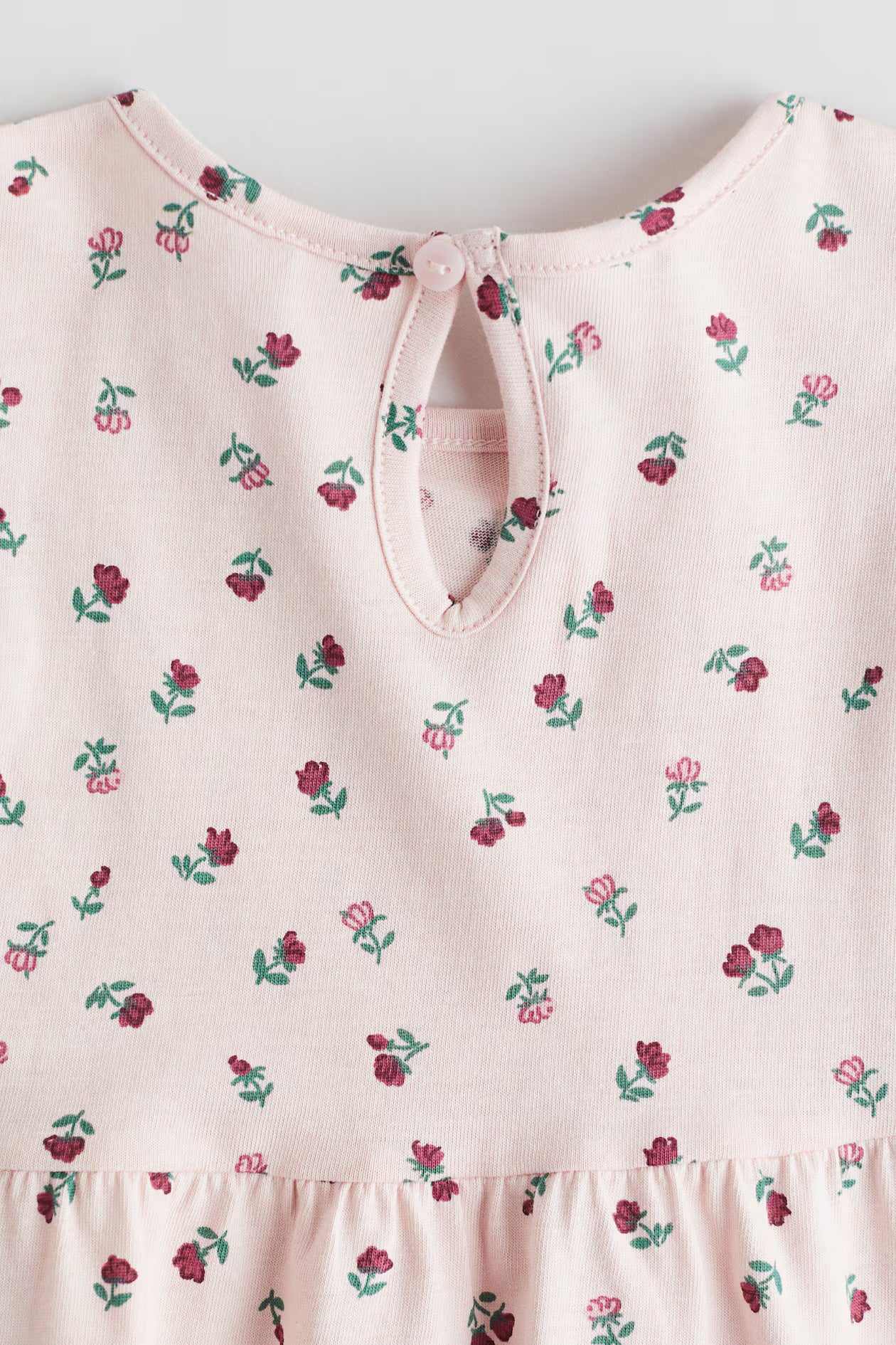 Vestido de algodón para niña marca H&M