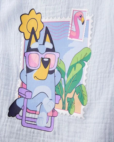 Set de 2 piezas de algodón para niña marca Carter's