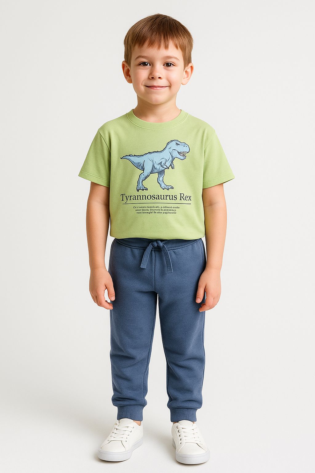 Playera de algodón para niño marca H&M