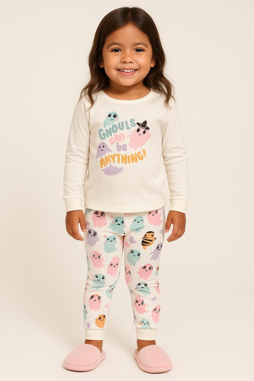 Pijamas de 2 piezas de algodón para niña marca Carter´s