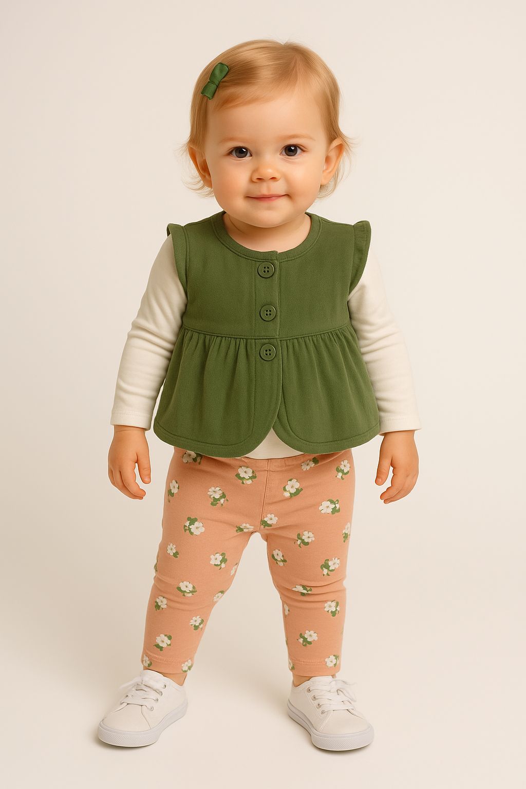 Set de 3 piezas de algodón para niña marca Carter´s