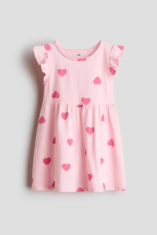 Vestido de algodón para niña marca H&M