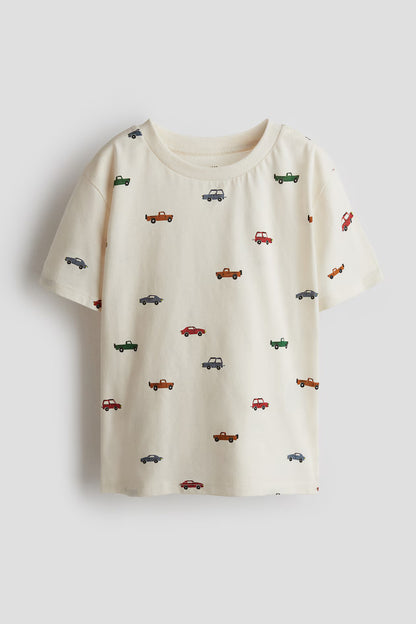 Playera de algodón para niño marca H&M