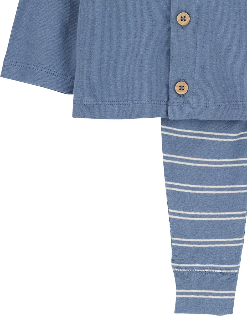 Set de 3 piezas de algodón para niño marca Carter´s