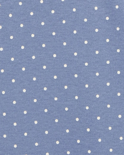 Set de 5 pañaleros de algodón para niña marca Carter´s