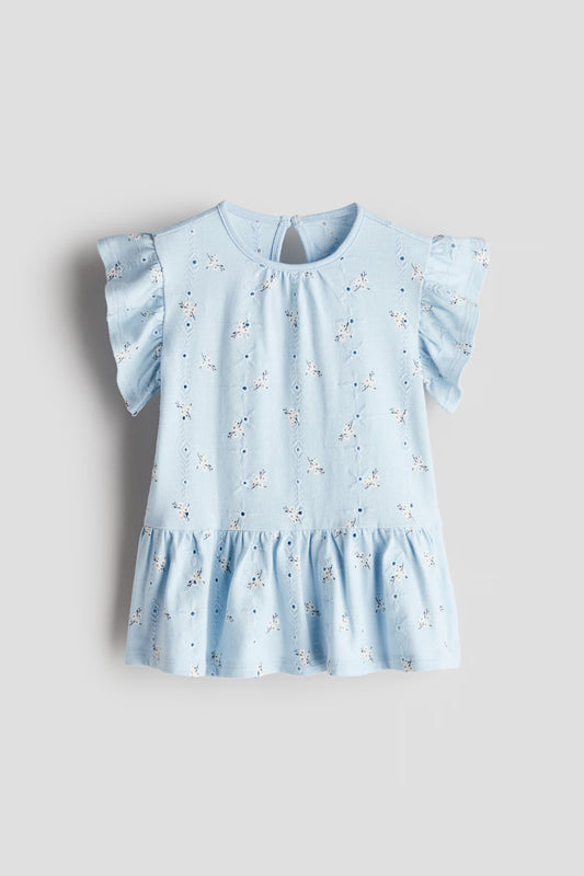 Vestido de algodón para niña marca H&M