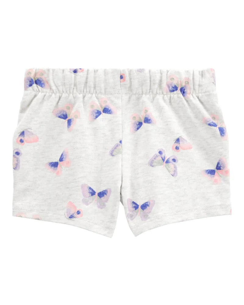 Short de algodón para niña marca Carter´s