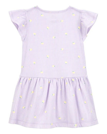 Vestido de algodón para niña marca Carter´s