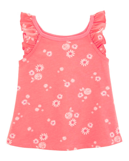 Conjunto de algodón para niña marca Carter´s