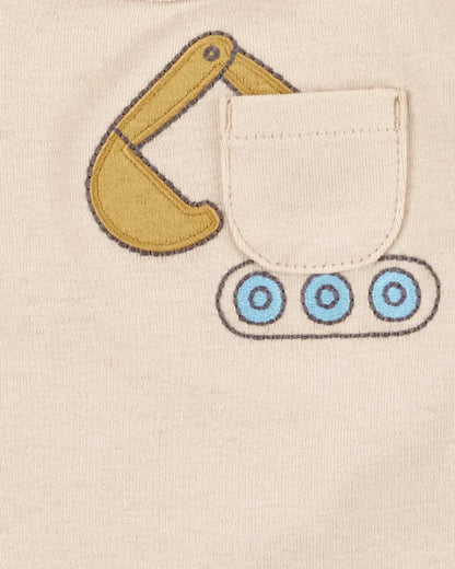 Set de 5 pañaleros de algodón para niño marca Carter´s