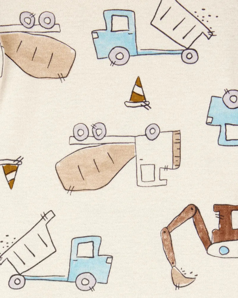 Set de 5 pañaleros de algodón para niño marca Carter´s