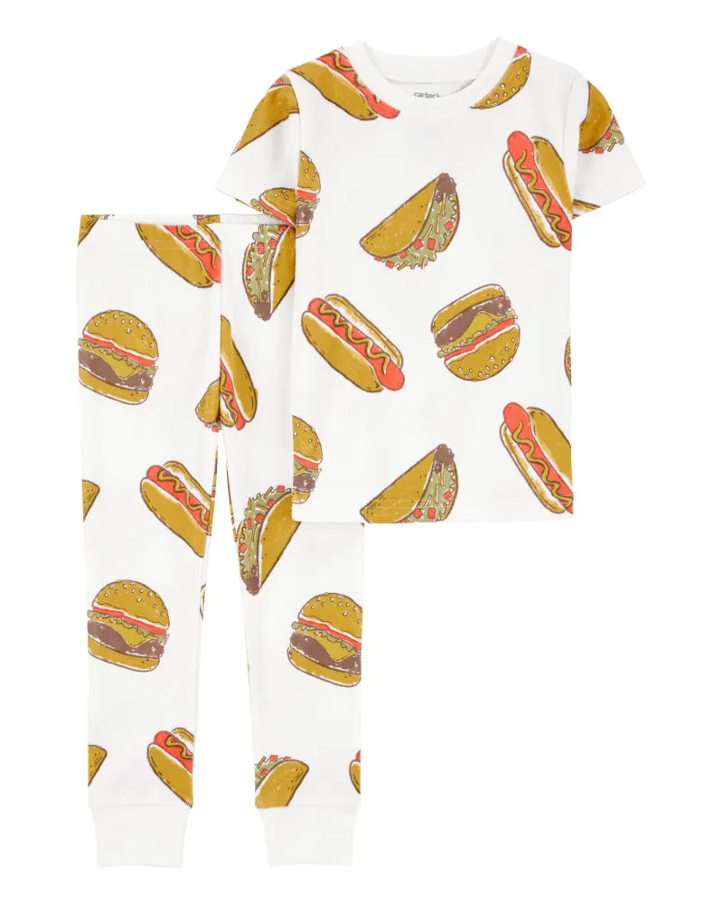 Pijamas de 2 piezas de algodón para niño marca Carter´s