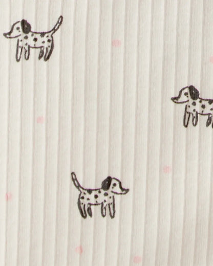 Set de 2 piezas de algodón para niña marca Carter's