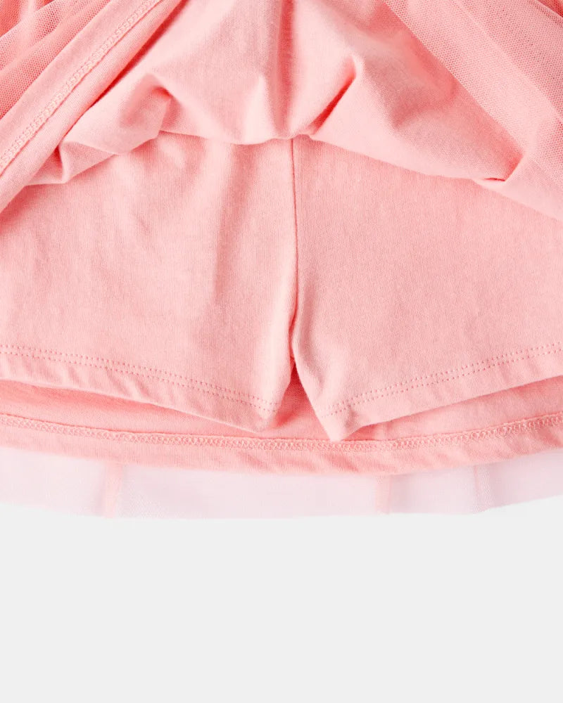 Set de 2 piezas de algodón para niña marca Carter´s