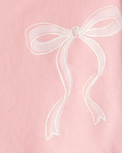 Set de 2 piezas de algodón para niña marca Carter´s