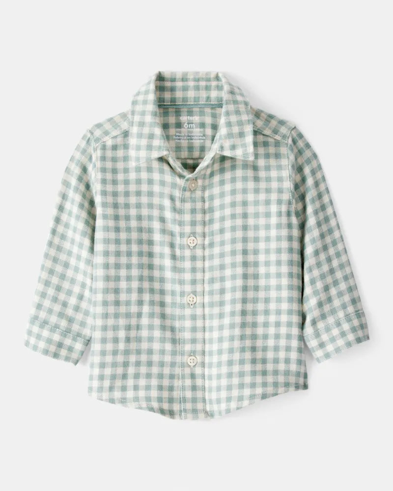 Set de 2 piezas de algodón para niño marca Carter's