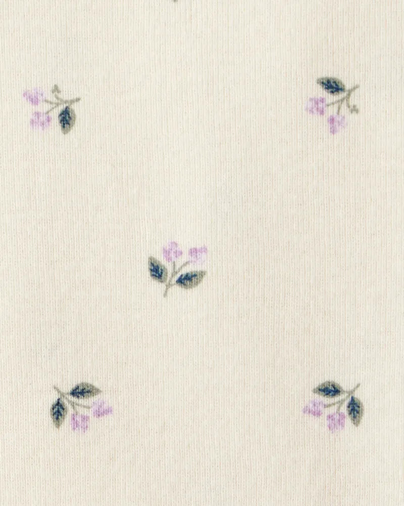 Set de 3 piezas de algodón para niña marca Carter's