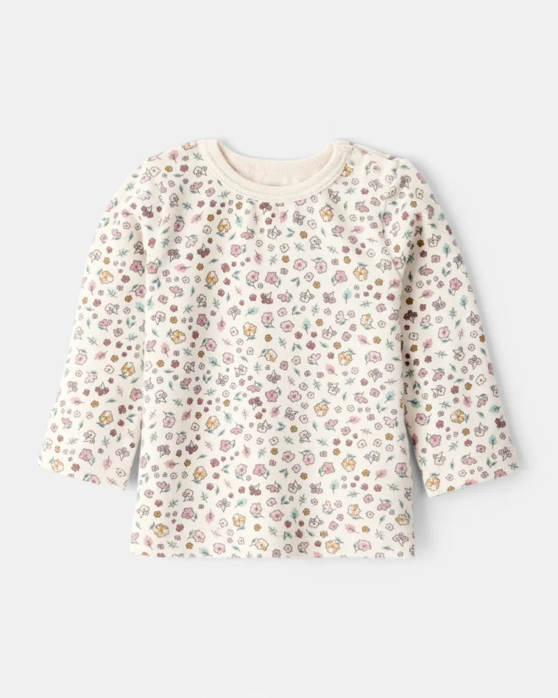 Set de 3 piezas de algodón para niña marca Carter's