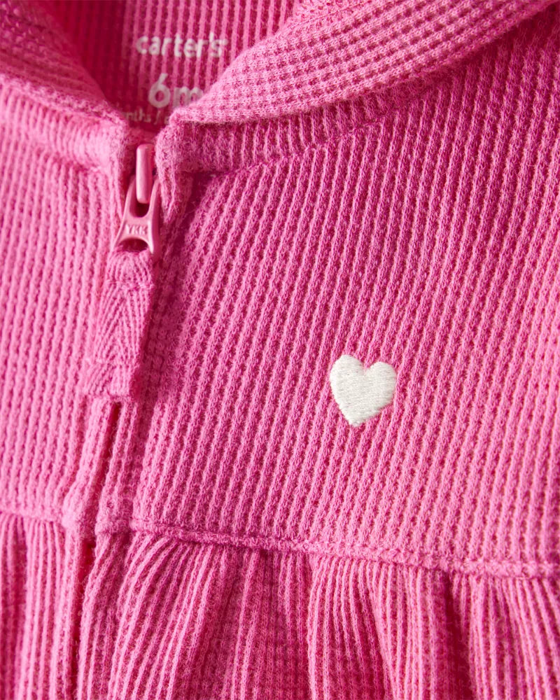 Mameluco de algodón para niña marca Carter's