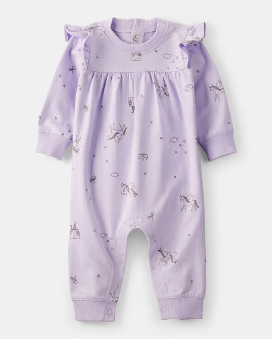 Jumpsuit de algodón para niña marca Carter´s