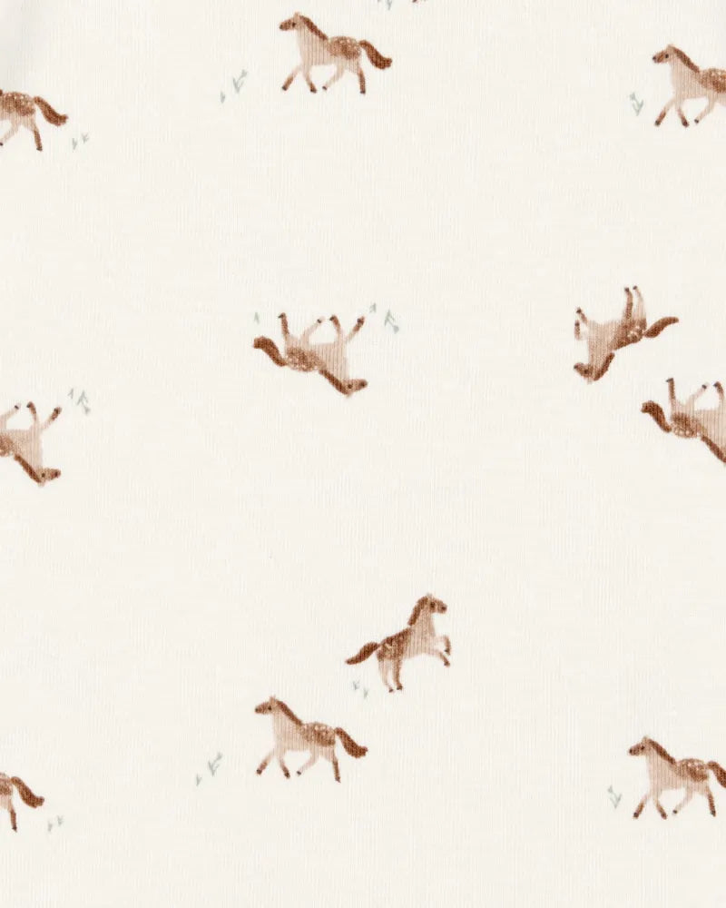 Set de 5 pañaleros de algodón para niña marca Carter´s