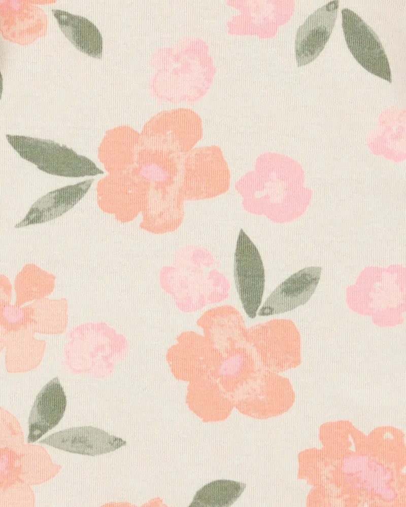 Set de 5 pañaleros de algodón para niña marca Carter´s