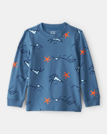 Playera de algodón para niño marca Carter's