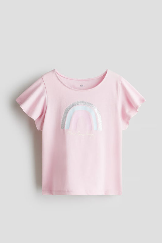 Blusa de algodón para niña marca H&M