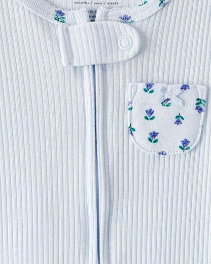 Mameluco de algodón para niña marca Carter´s