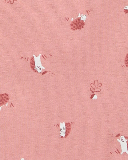 Set de 5 pañaleros de algodón para niña marca Carter's