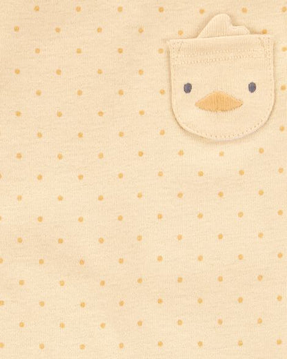 Set de 5 pañaleros de algodón para niña marca Carter´s