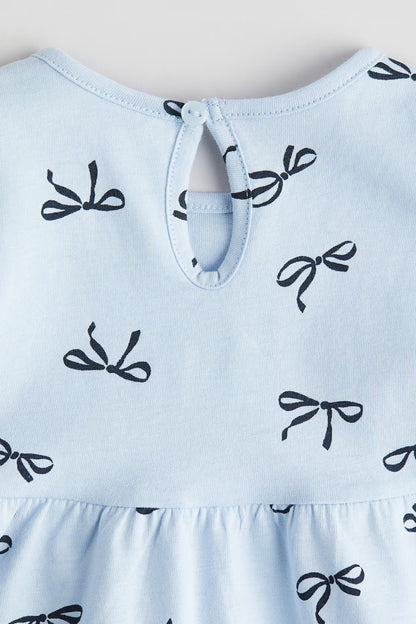 Vestido de algodón para niña marca H&M