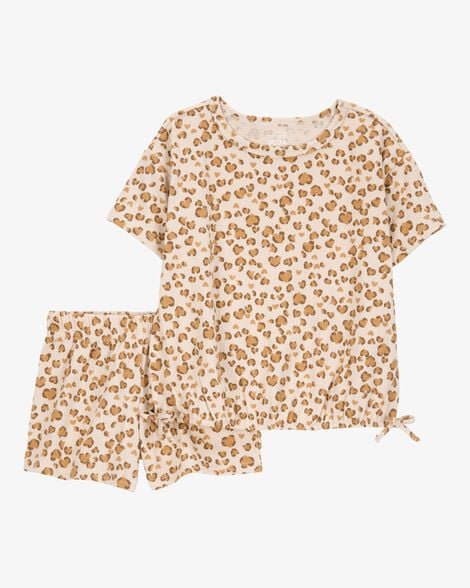 Set de 2 piezas de algodón para niña marca Carter's