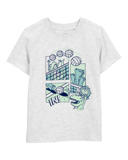 Playera de algodón para niño marca Carter´s