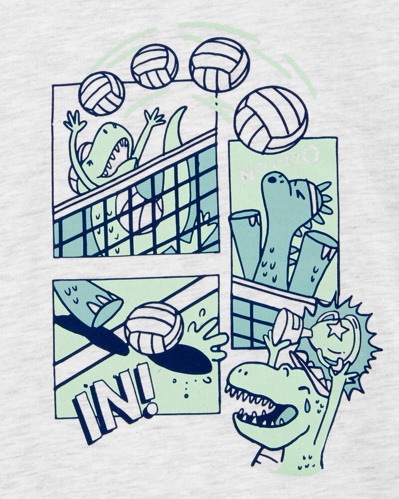 Playera de algodón para niño marca Carter´s