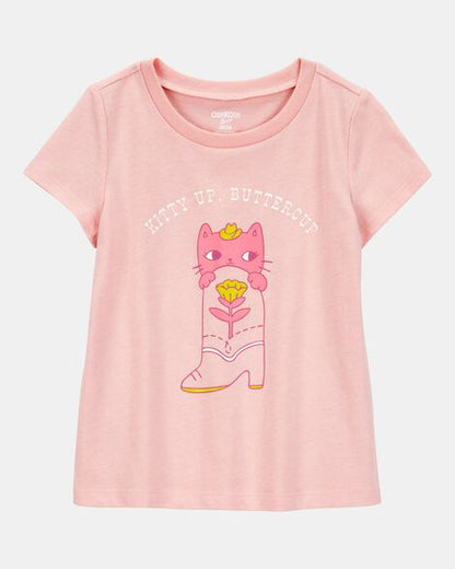 Blusa de algodón para niña marca Oshkosh B'Gosh