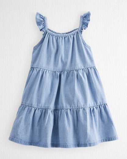 Vestido de algodón para niña marca Carter´s
