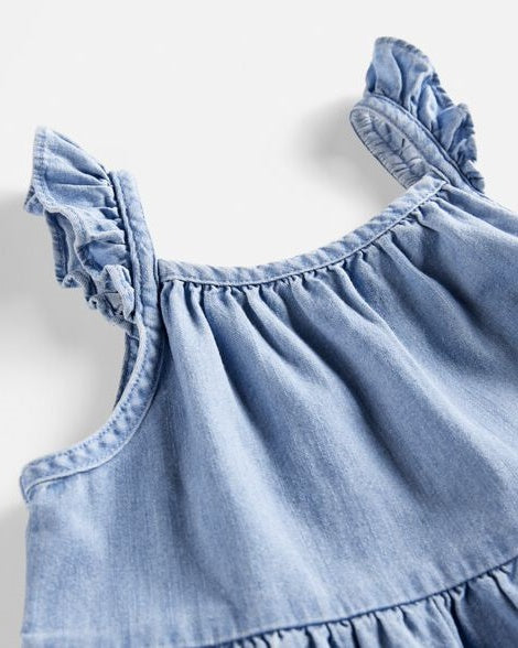 Vestido de algodón para niña marca Carter´s