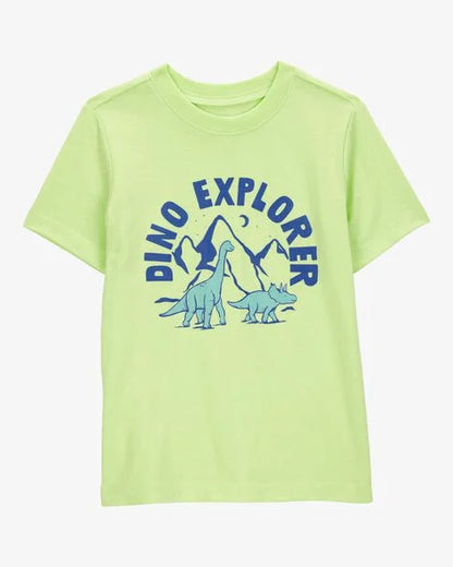 Playera de algodón para niño marca Carter's