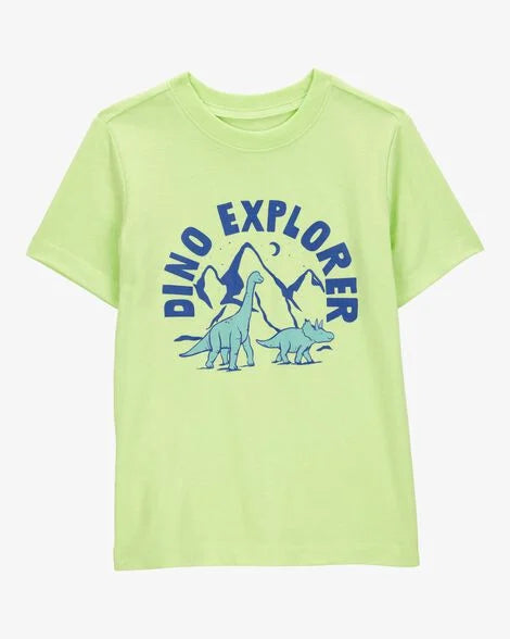 Playera de algodón para niño marca Carter's