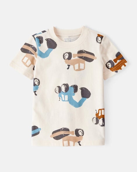 Playera de algodón para niño marca Carter's