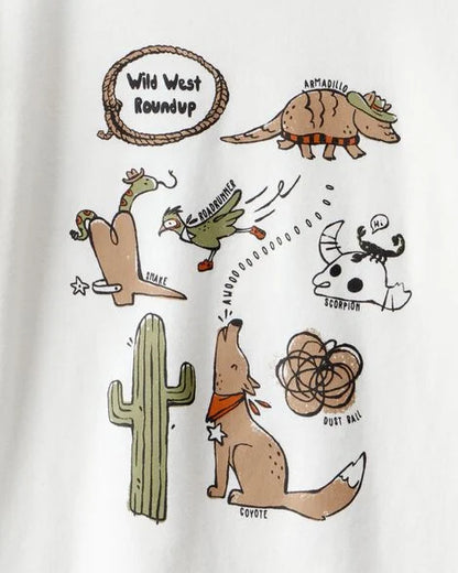 Playera de algodón para niño marca Oshkosh B'Gosh