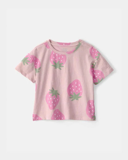 Blusa de algodón para niña marca Carter's