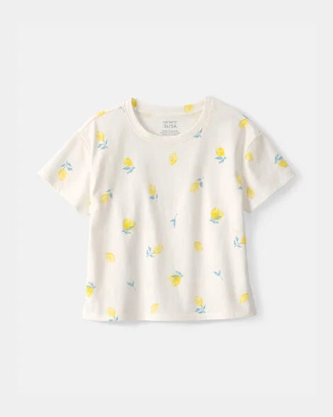 Blusa de algodón para niña marca Carter's