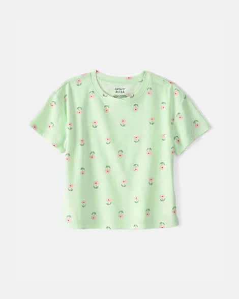 Blusa de algodón para niña marca Carter's