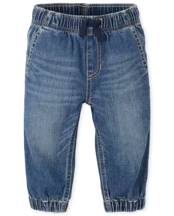 Joggers de mezclilla para niño marca Children's Place