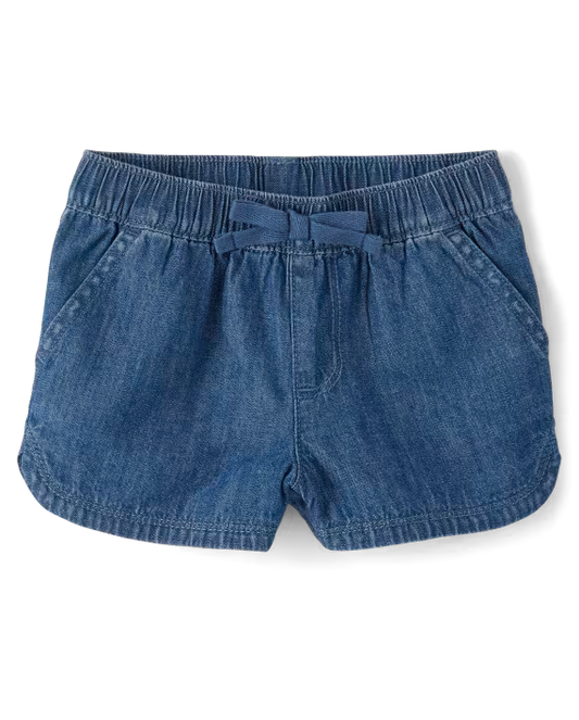 Short de algodón de niña marca Children's Place